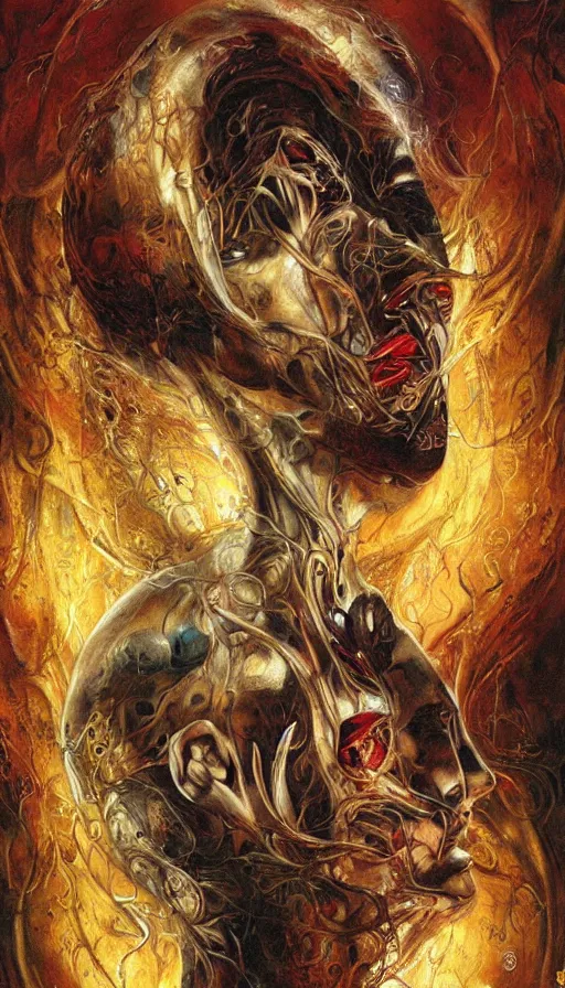 Image similar to The end of an organism, by Karol Bak