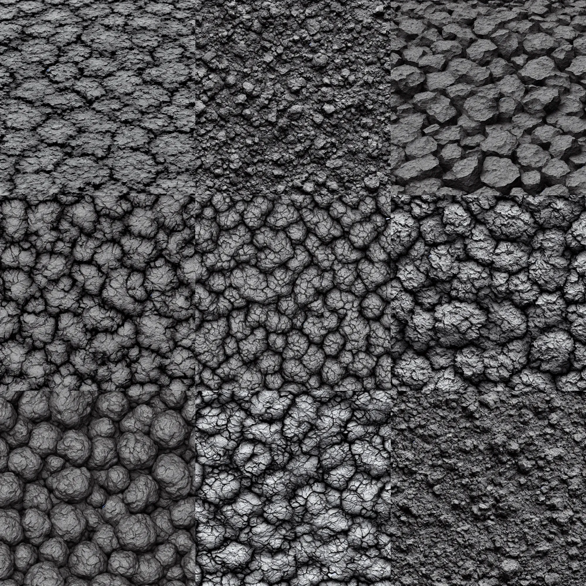 Image similar to high resolution coal texture, black, photorealistic, pbr, 8 k, 3 0 0 dpi, seamless, realistic shadows, c 4 d, ue 5, blender, volumetric lighting, ray tracing, octane rendering,