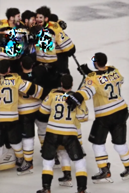 Image similar to boston bruins winning the stanley cup