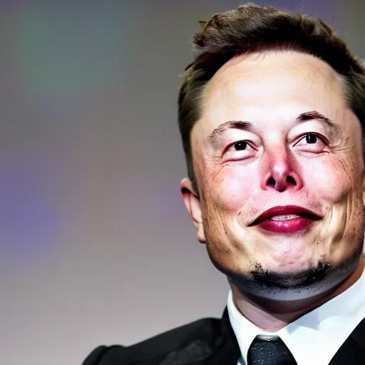 Prompt: elon musk with pepe face