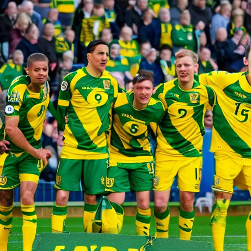 Prompt: norwich football club, canaries