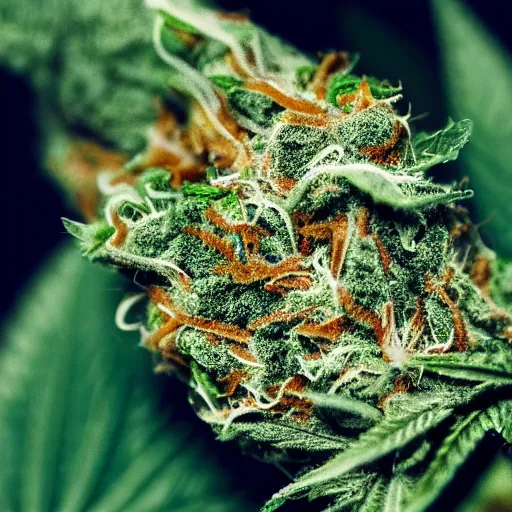 Image similar to Macro photo of thc covered marijuana bud