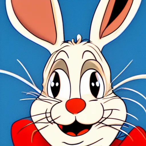 Prompt: bugs bunny mugshot