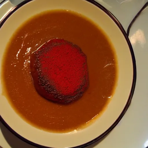 Prompt: delicious molten rock soup, food photography, instagram