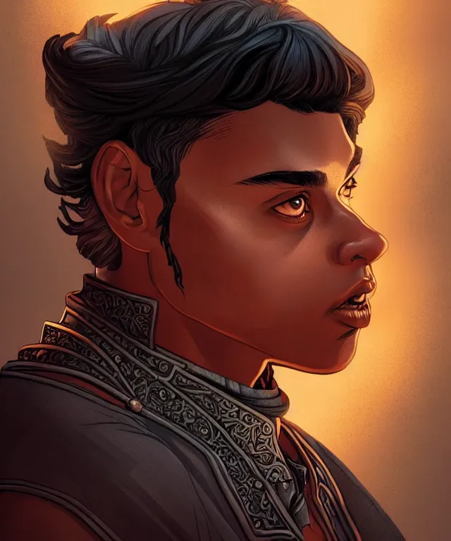 Image similar to fantasy comic style portrait of young charles barkley as a gunslinger, digital illustration by ken taylor and sana takeda, hd, 4 k, intricate, highly detailed!!, character design, cover art, award winning