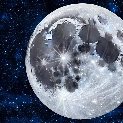 Prompt: photo of a super moon, full moon, photorealistic, hd, 4 k, detailed, sharp, nasa