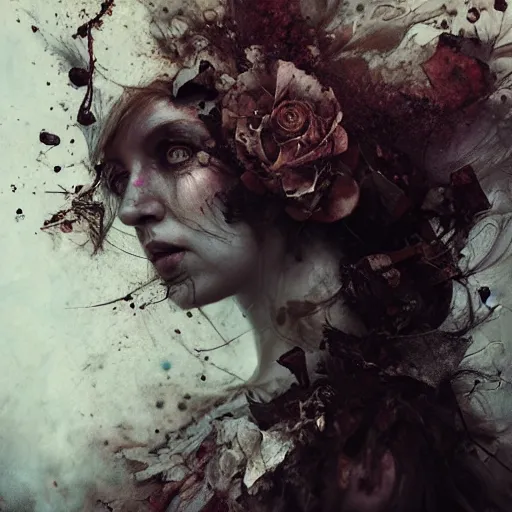 Image similar to the beast, by brooke shaden and alberto seveso and eve ventrue and john salminen and tim okamura, trending on artstation hq, deviantart, pinterest, 4 k uhd image