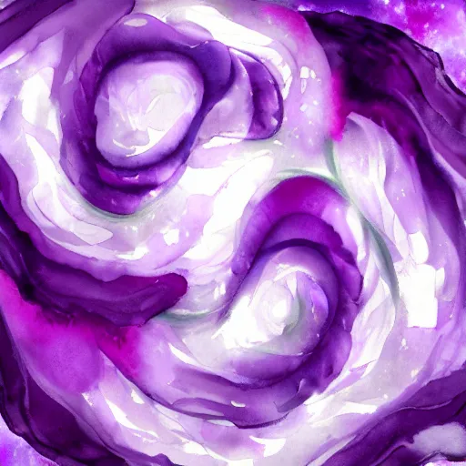 Image similar to purple essence artwork painters rarity, void chrome glacial purple crystalligown artwork, rag essence dorm watercolor image tease glacial, iwd glacial whispers banner cabbage reflections painting, void promos colo purple floral paintings rarity