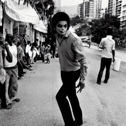 Image similar to old photo of michael jackson in rio de janeiro