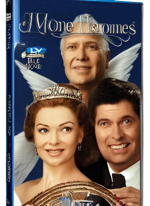 Prompt: 'Honey I Married a Thrones Angel!' blu-ray DVD case still sealed in box, ebay listing