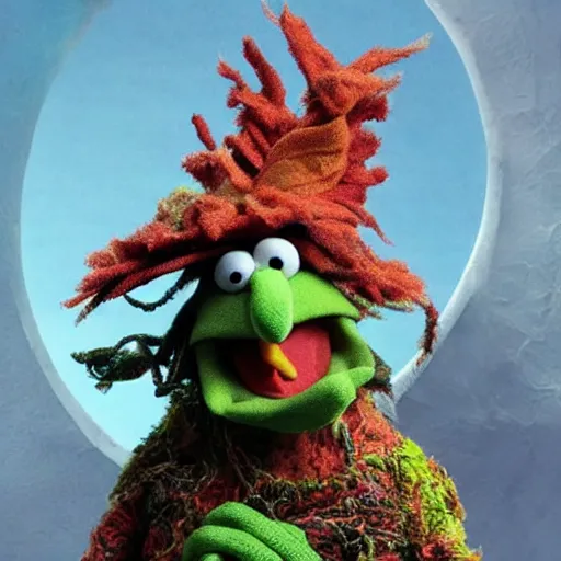 Image similar to fraggle rock as elden ring characters