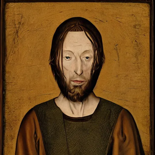 Prompt: “Portrait of Thom Yorke, 15th century.”