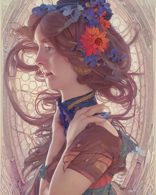 Image similar to if bob belcher was a real boy, beautiful shadowing, 3 d shadowing, reflective surfaces, 8 k, beautifully detailed pencil illustration, intricate, epic composition, masterpiece, bold complimentary colors. stunning masterfully illustrated by artgerm, range murata, alphonse mucha