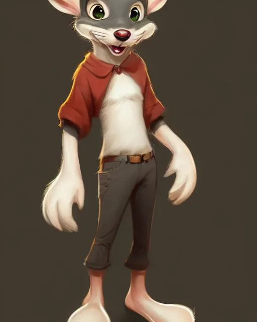 Prompt: character concept art of a cute male anthropomorphic disney furry | | cute - fine - face, pretty face, key visual, realistic shaded perfect face, fine details by stanley artgerm lau, wlop, rossdraws, james jean, andrei riabovitchev, marc simonetti, and sakimichan, trending on artstation