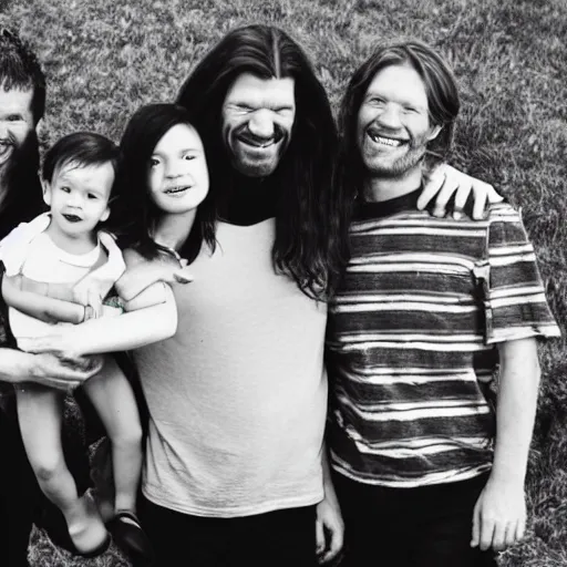 Image similar to aphex twin family photo