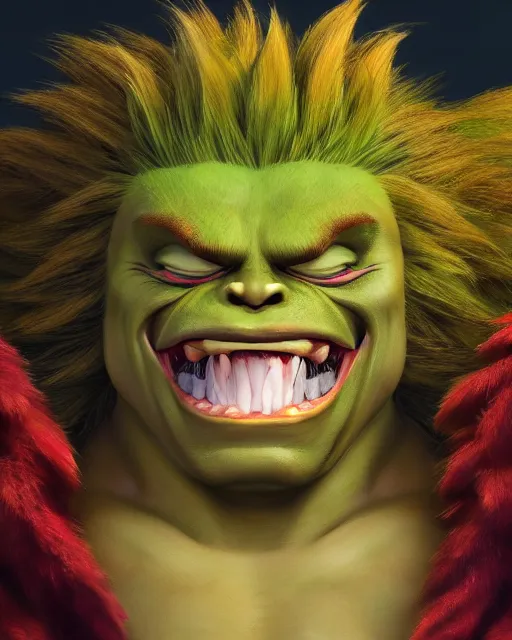 ArtStation - Blanka  Blanka street fighter, Street fighter