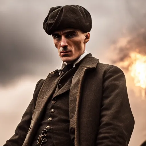 Prompt: thomas shelby as a knight, fantasy, portrait shot, cinematic, sharp focus, extreme detail, lighting, epic