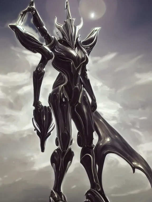 Prompt: exquisite cinematic front shot of a beautiful saryn warframe, that's a giant beautiful stunning anthropomorphic robot female dragon with metal cat ears, posing elegantly, robot dragon paws for feet, streamlined white armor, long elegant tail, two arms, two legs, long tail, detailed warframe fanart, destiny fanart, high quality digital art, macro art, dragon art, furry art, realistic digital art, warframe art, Destiny art, furaffinity, DeviantArt, artstation, 8k HD, octane render