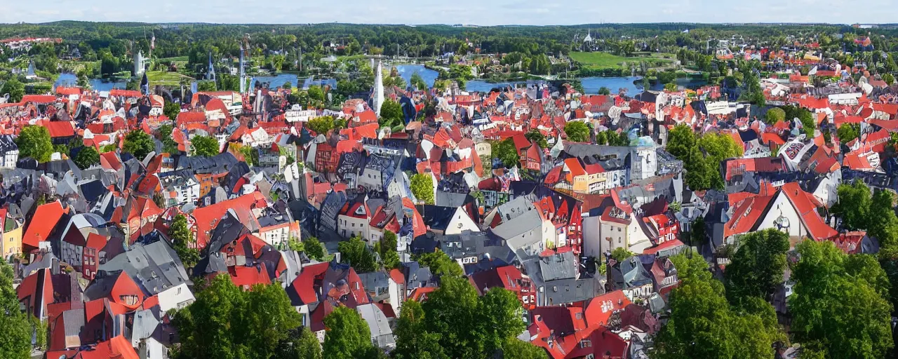 Image similar to Panorama of Gotenburg, Sweden.