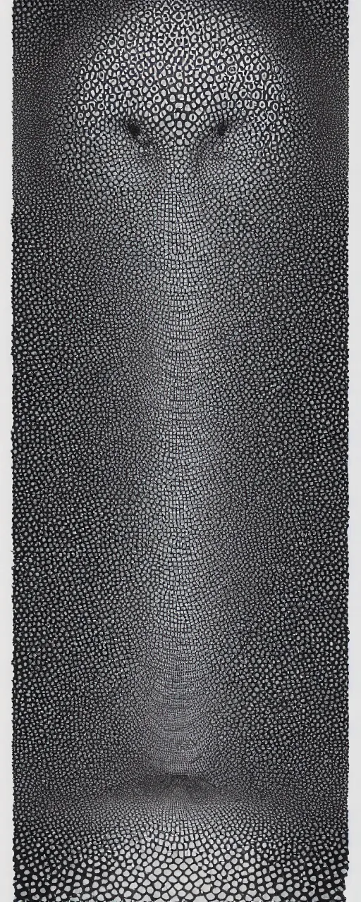 Image similar to award wining cell shaded optical illusion by dan hillier and ikeda royji