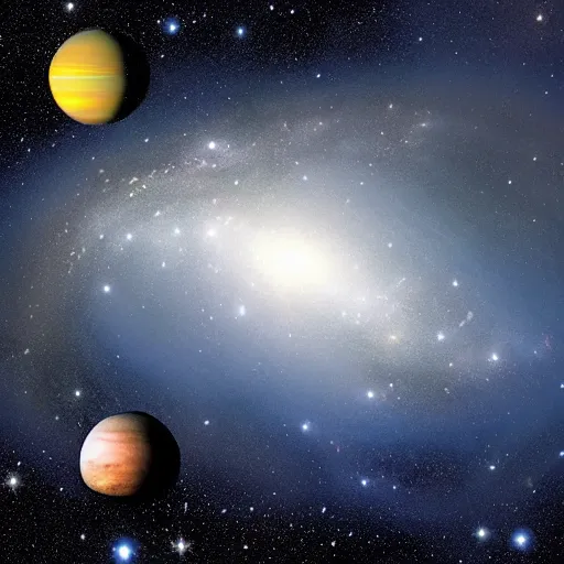 Image similar to Picture Of Solar System as a Galaxy