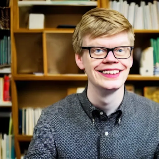 Prompt: hank green