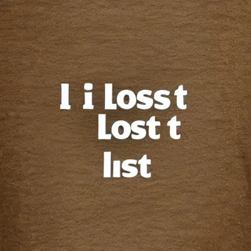 Prompt: i'm lost