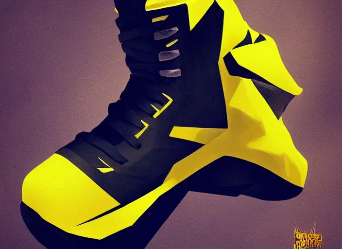 Prompt: basketball sneakers concept of iron fist, trending on artstation, smooth, sharp focus