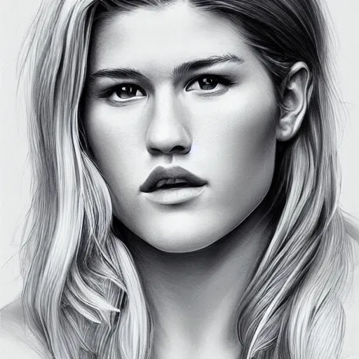 Image similar to eugenie bouchard in the style of stefan kostic, realistic, full body, sharp focus, 8 k high definition, insanely detailed, intricate, elegant, art by stanley lau and artgerm