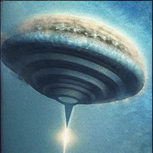 Prompt: alien mothership intervening in 9 / 1 1