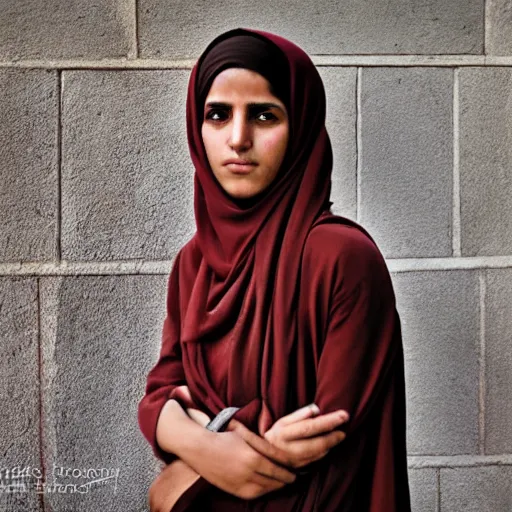 Image similar to Iranian girl, photo by Steve McCurry, 4k, ultra realistic