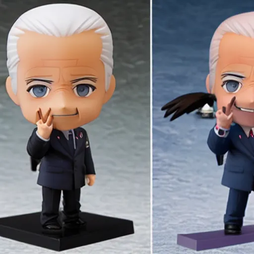 Image similar to biden as An anime Nendoroid