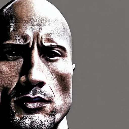 Image similar to US patent of Dwayne Johnson's head