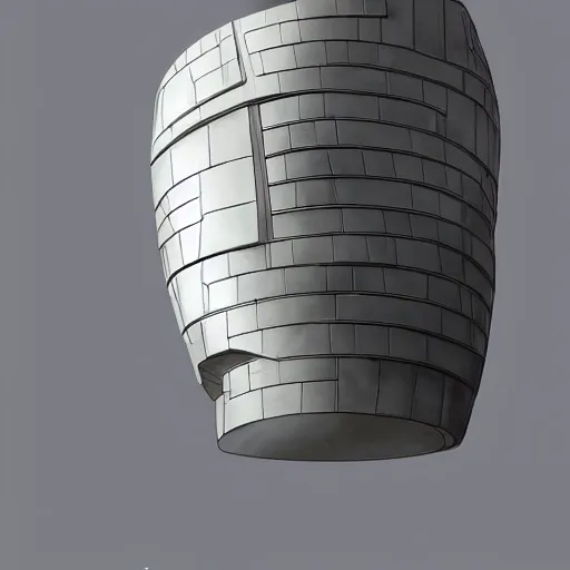 Prompt: a lamp hanging from the sealing, modern aesthetic, sci - fi look, by frank gehry, concept art