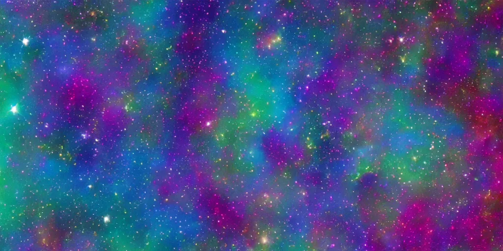 Image similar to liminal space in - between the fabric of time, cosmic color scheme