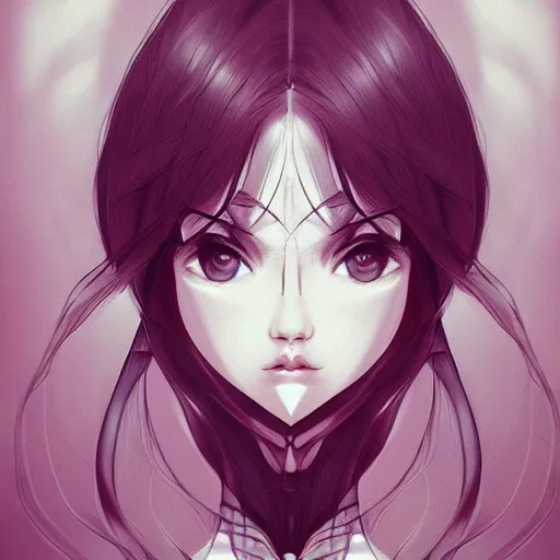 Image similar to mind crush, beautiful, detailed symmetrical close up portrait, intricate complexity, in the style of artgerm and ilya kuvshinov, cel shaded
