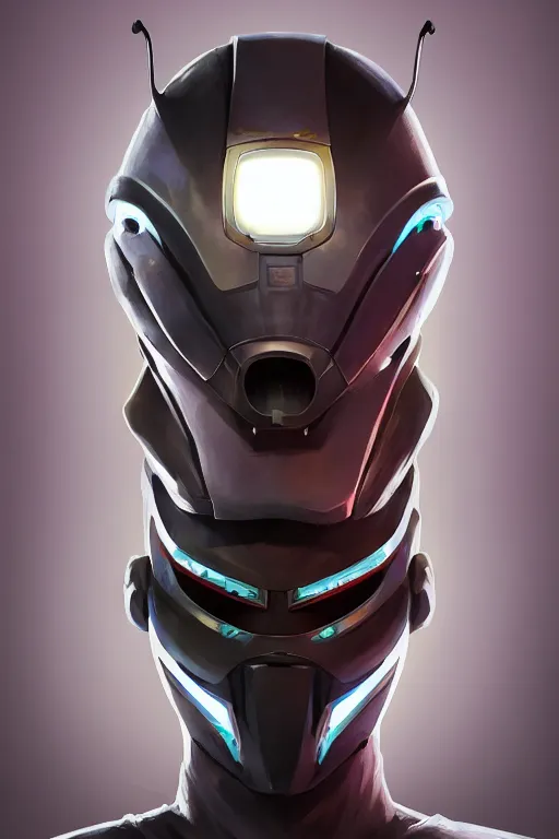 Image similar to epic mask helmet robot ninja portrait stylized as fornite style game design fanart by concept artist gervasio canda, behance hd by jesper ejsing, by rhads, makoto shinkai and lois van baarle, ilya kuvshinov, rossdraws global illumination radiating a glowing aura global illumination ray tracing hdr render in unreal engine 5