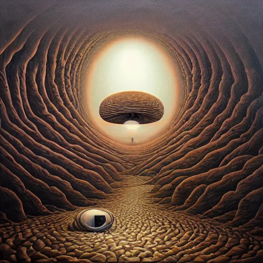 Image similar to in a dream, are all the characters really you? by jeffrey smith, oil on canvas