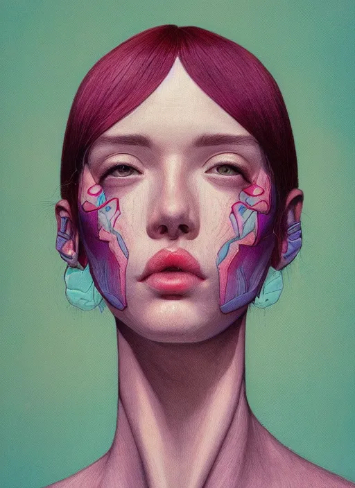 Image similar to head portrait :: by Martine Johanna and Simon Stålenhag and Chie Yoshii and Casey Weldon and wlop :: ornate, dynamic, particulate, rich colors, intricate, elegant, highly detailed, centered, artstation, smooth, sharp focus, octane render, 3d
