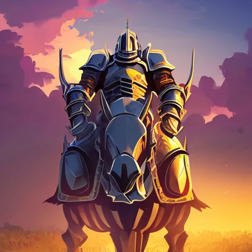 Image similar to armored knight on a horse icon vector minimalist warcraft, loftis, cory behance hd by jesper ejsing, by rhads, makoto shinkai and lois van baarle, ilya kuvshinov, rossdraws global illumination