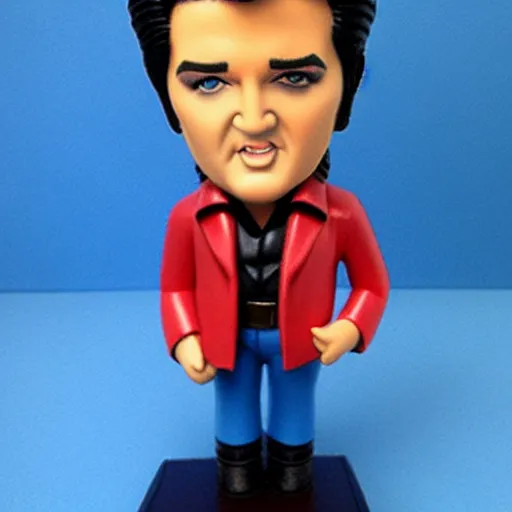 Image similar to elvis plastic figurine bobblehead toy