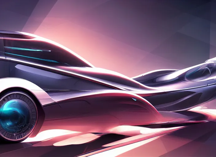 Image similar to wide view shot of anew car for 2 0 3 2. style by petros afshar, christopher balaskas, goro fujita, and rolf armstrong. car design by dmc and volvo.