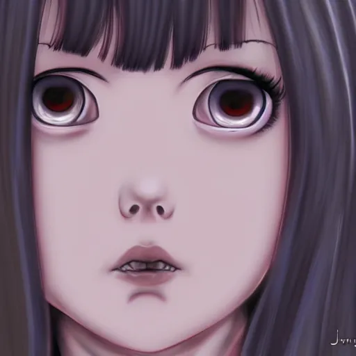 Prompt: photorealistic Tomie, by Junji Ito