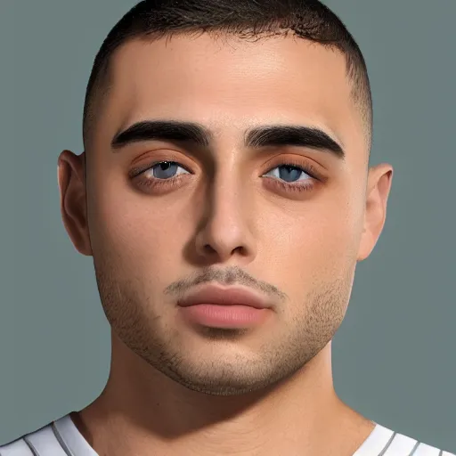 Image similar to a closeup shot of handsome mizkif from twitch, photorealism, 8k