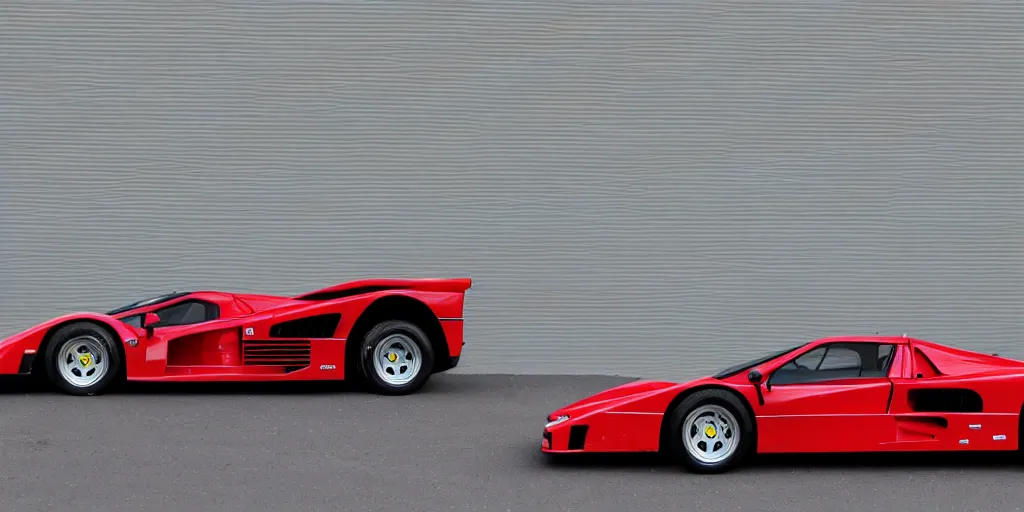 Image similar to 1980s Ferrari Enzo