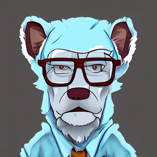 Image similar to Walter White furry art