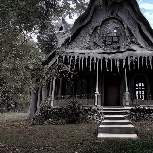 Image similar to demon's house in real life