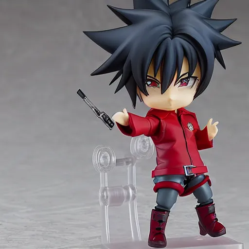 Image similar to vash the stampede, anime figure, nendoroid, studio photograph