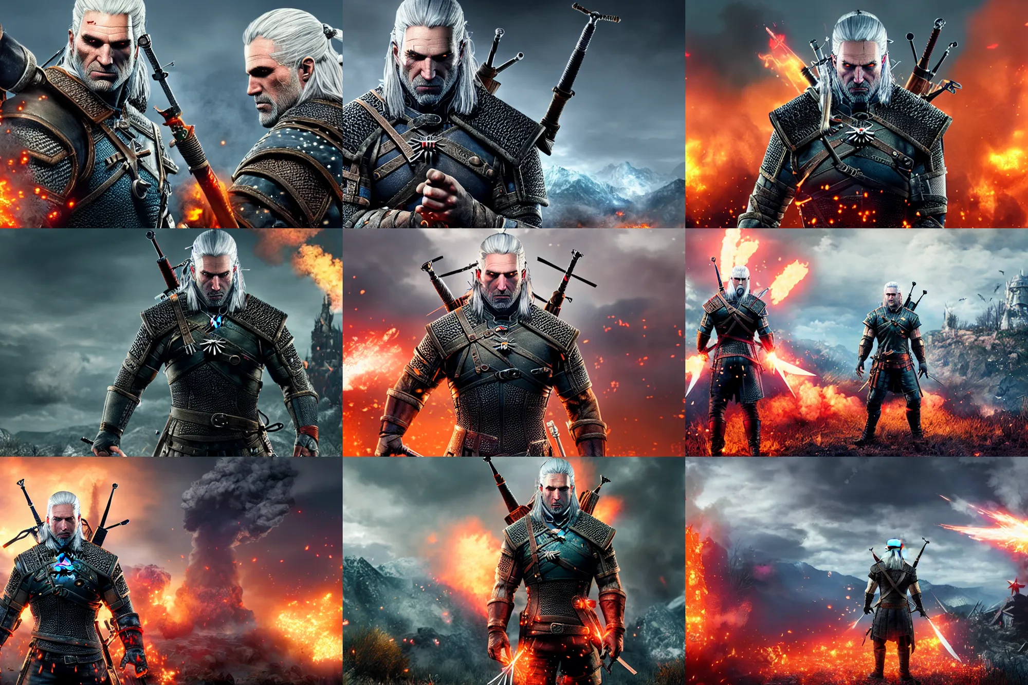 The Witcher Remastered 4K Cutscenes Using AI : r/witcher