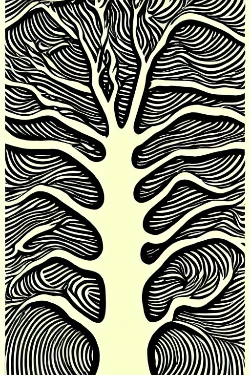 Prompt: a tree, art by roy lichtenstein, intricate, elegant, highly detailed, smooth, sharp focus, artstation